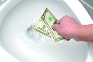 Abstract waste your money